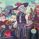 From left: Merle, Taako, and Magnus get ready for a race.